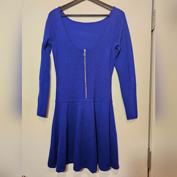 MILLY  NEW YORK | SANDRA Merino Wool Pleated Dress. No flaws. Sz M - Picture 7 of 16